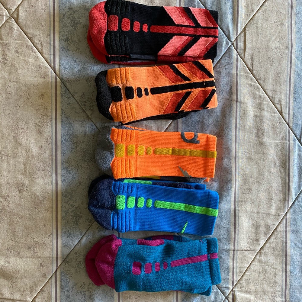 ***5 pairs*** Nike Elite Basketball Socks